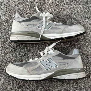 New Balance Kids Gray Sneakers